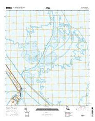 Venice Louisiana Current topographic map, 1:24000 scale, 7.5 X 7.5 Minute, Year 2015