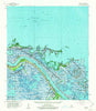 Venice Louisiana Historical topographic map, 1:62500 scale, 15 X 15 Minute, Year 1960