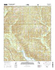 Verda Louisiana Current topographic map, 1:24000 scale, 7.5 X 7.5 Minute, Year 2015