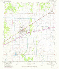 Vinton Louisiana Historical topographic map, 1:24000 scale, 7.5 X 7.5 Minute, Year 1960