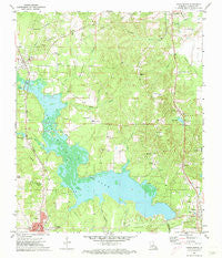 Vivian North Louisiana Historical topographic map, 1:24000 scale, 7.5 X 7.5 Minute, Year 1971