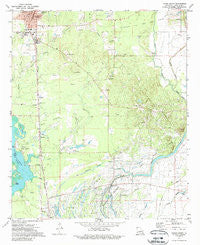 Vivian South Louisiana Historical topographic map, 1:24000 scale, 7.5 X 7.5 Minute, Year 1971