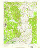 Vivian Louisiana Historical topographic map, 1:62500 scale, 15 X 15 Minute, Year 1956