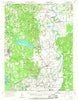 Vivian Louisiana Historical topographic map, 1:62500 scale, 15 X 15 Minute, Year 1956