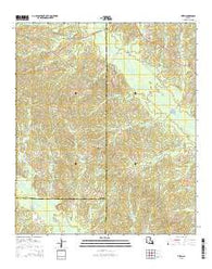 Vixen Louisiana Current topographic map, 1:24000 scale, 7.5 X 7.5 Minute, Year 2015