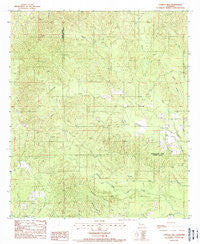 Vowells Mill Louisiana Historical topographic map, 1:24000 scale, 7.5 X 7.5 Minute, Year 1988