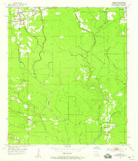 Walker Louisiana Historical topographic map, 1:24000 scale, 7.5 X 7.5 Minute, Year 1953