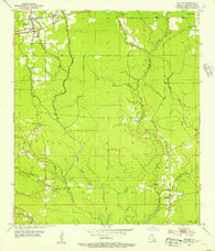 Walker Louisiana Historical topographic map, 1:24000 scale, 7.5 X 7.5 Minute, Year 1953