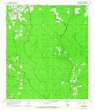 Walker Louisiana Historical topographic map, 1:24000 scale, 7.5 X 7.5 Minute, Year 1962