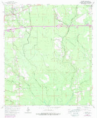 Walker Louisiana Historical topographic map, 1:24000 scale, 7.5 X 7.5 Minute, Year 1962