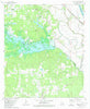 Wallace Lake Louisiana Historical topographic map, 1:24000 scale, 7.5 X 7.5 Minute, Year 1980