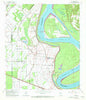 Walls Louisiana Historical topographic map, 1:24000 scale, 7.5 X 7.5 Minute, Year 1963