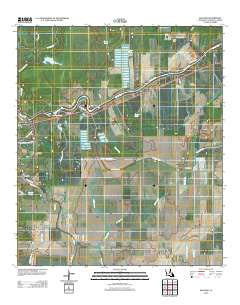 Walters Louisiana Historical topographic map, 1:24000 scale, 7.5 X 7.5 Minute, Year 2012
