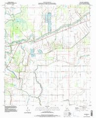 Walters Louisiana Historical topographic map, 1:24000 scale, 7.5 X 7.5 Minute, Year 1995