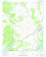 Waterproof Louisiana Historical topographic map, 1:24000 scale, 7.5 X 7.5 Minute, Year 1963