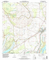 Waterproof Louisiana Historical topographic map, 1:24000 scale, 7.5 X 7.5 Minute, Year 1994