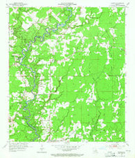 Watson Louisiana Historical topographic map, 1:24000 scale, 7.5 X 7.5 Minute, Year 1954