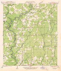 Watson Louisiana Historical topographic map, 1:31680 scale, 7.5 X 7.5 Minute, Year 1942