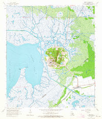 Weeks Louisiana Historical topographic map, 1:24000 scale, 7.5 X 7.5 Minute, Year 1963