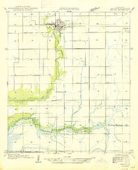 Welsh Louisiana Historical topographic map, 1:31680 scale, 7.5 X 7.5 Minute, Year 1947