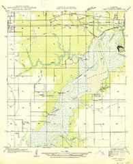 West Lake Louisiana Historical topographic map, 1:31680 scale, 7.5 X 7.5 Minute, Year 1947