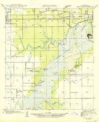 West Lake Louisiana Historical topographic map, 1:31680 scale, 7.5 X 7.5 Minute, Year 1947