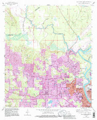 West Monroe North Louisiana Historical topographic map, 1:24000 scale, 7.5 X 7.5 Minute, Year 1994