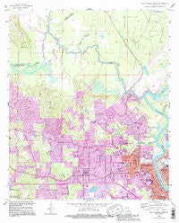 West Monroe North Louisiana Historical topographic map, 1:24000 scale, 7.5 X 7.5 Minute, Year 1994