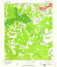 West Monroe South Louisiana Historical topographic map, 1:24000 scale, 7.5 X 7.5 Minute, Year 1957