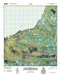 West of Johnson Bayou Louisiana Historical topographic map, 1:24000 scale, 7.5 X 7.5 Minute, Year 2010