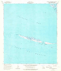 Western Isles Dernieres Louisiana Historical topographic map, 1:24000 scale, 7.5 X 7.5 Minute, Year 1953