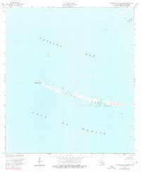 Western Isles Dernieres Louisiana Historical topographic map, 1:24000 scale, 7.5 X 7.5 Minute, Year 1953