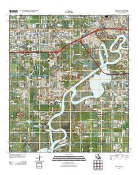 Westlake Louisiana Historical topographic map, 1:24000 scale, 7.5 X 7.5 Minute, Year 2012