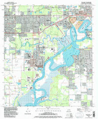 Westlake Louisiana Historical topographic map, 1:24000 scale, 7.5 X 7.5 Minute, Year 1994