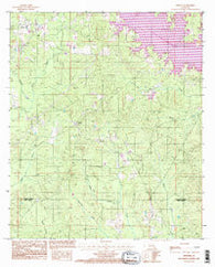 Weston Louisiana Historical topographic map, 1:24000 scale, 7.5 X 7.5 Minute, Year 1994