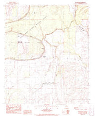 Westwood Louisiana Historical topographic map, 1:24000 scale, 7.5 X 7.5 Minute, Year 1987