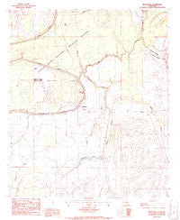 Westwood Louisiana Historical topographic map, 1:24000 scale, 7.5 X 7.5 Minute, Year 1987