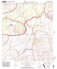 Westwood Louisiana Historical topographic map, 1:24000 scale, 7.5 X 7.5 Minute, Year 1998