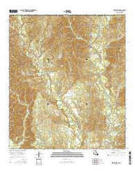 Weyanoke Louisiana Current topographic map, 1:24000 scale, 7.5 X 7.5 Minute, Year 2015