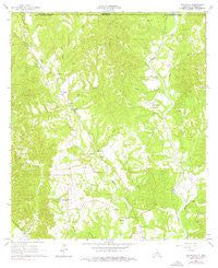 Weyanoke Louisiana Historical topographic map, 1:24000 scale, 7.5 X 7.5 Minute, Year 1965