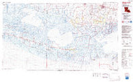 White Lake Louisiana Historical topographic map, 1:100000 scale, 30 X 60 Minute, Year 1983