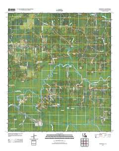 Whitehall Louisiana Historical topographic map, 1:24000 scale, 7.5 X 7.5 Minute, Year 2012