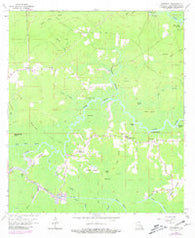 Whitehall Louisiana Historical topographic map, 1:24000 scale, 7.5 X 7.5 Minute, Year 1963
