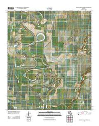 Whitney Island North Louisiana Historical topographic map, 1:24000 scale, 7.5 X 7.5 Minute, Year 2012