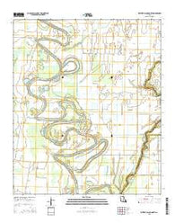 Whitney Island North Louisiana Current topographic map, 1:24000 scale, 7.5 X 7.5 Minute, Year 2015