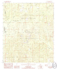 Williana Louisiana Historical topographic map, 1:24000 scale, 7.5 X 7.5 Minute, Year 1985