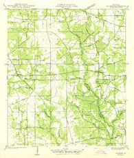 Wilmer Louisiana Historical topographic map, 1:31680 scale, 7.5 X 7.5 Minute, Year 1942