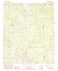 Wilson Creek Louisiana Historical topographic map, 1:24000 scale, 7.5 X 7.5 Minute, Year 1986