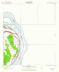 Wilson Point Mississippi Historical topographic map, 1:24000 scale, 7.5 X 7.5 Minute, Year 1909
