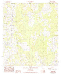Wilson Louisiana Historical topographic map, 1:24000 scale, 7.5 X 7.5 Minute, Year 1985